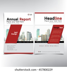 Modern business cover page, vector template, condominium and real estate concept - can be used for annual report, flyer, brochure, leaflet and more