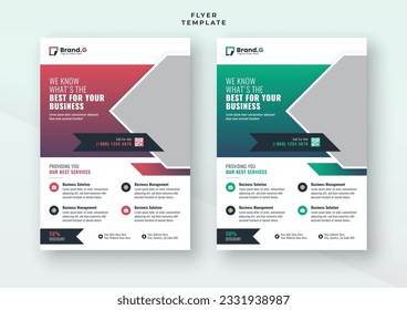 Modernes Design für kreative, geometrische Formen der Broschüre Pamphlet-Werbeflyer