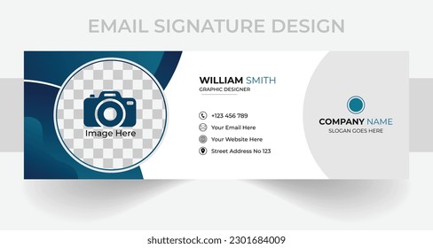 Modern Business Email  Signature Design