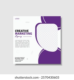 Modern Business Eye Catchy Social Media Post Design