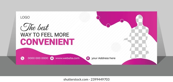 modern business facebook cover design