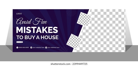 modern business facebook cover design
