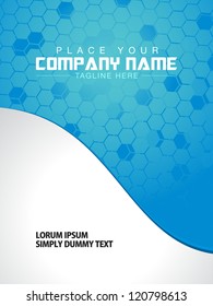Modern Business Flyer Design, Minimal design Eps10