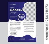 Modern Business Flyer Design Template, corporate flyer, flyer design, creative flyer template, business, template, design, corporate