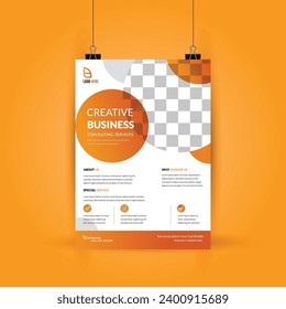 Modern Business flyer , Eye-catching design with a modern twist