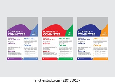 Modern Business flyer template
Design