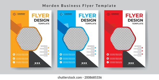 Modern Business Flyer Template Print Ready