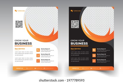 Modern Business Flyer Template Vector Template