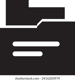 Elemento vectorial de icono comercial moderno