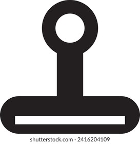 Elemento vectorial de icono comercial moderno