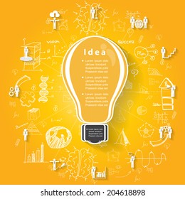 Modern business idea concepts in flat design for web, mobile applications, seo optimizations, business, social networks, e-commerce,planning and teamwork