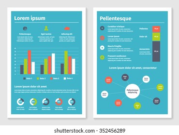 Modern business infographic brochure template. Vector illustration. Part of collection number 2.