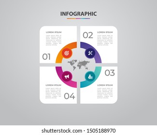Modern Business Infographic For Presentation and Business Needed.