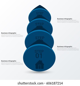 Modern Business Infographic Template.