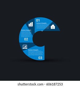 Modern Business Infographic Template.