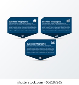 Modern Business Infographic Template.