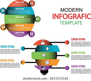 Modern Business Infographic Templates for Data-Driven Presentations
