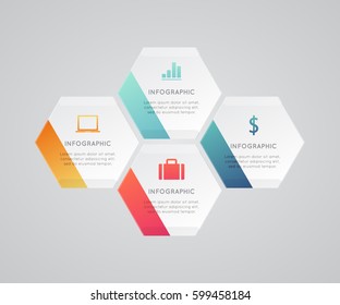 Modern business infographic Vector illustration.