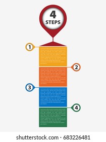 Modern business infographics elements. Vector illustration.