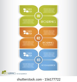 Modern business Infographics template. Vector illustration