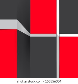 Modern business infographics web style options banner - can be used for workflow layout, number options, web design, infographics