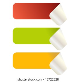 modern business label