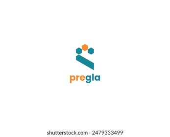 modern business  letter logo design