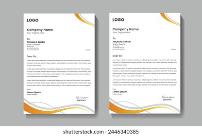 
Modern Business Letterhead Design Template


