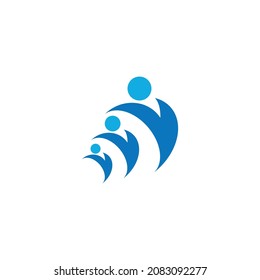Modern business logo art suitable for company, shop, vector illustration