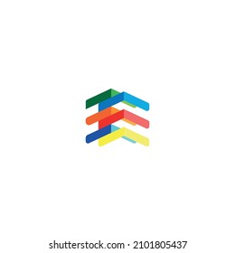Modern business logo art suitable for company, shop, vector illustration