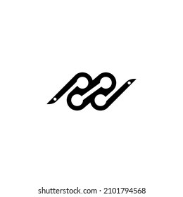Concepto de logotipo empresarial moderno, ilustración vectorial
