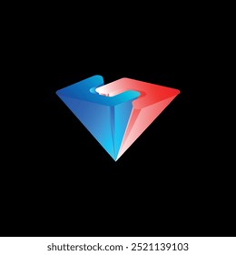 Modern business logo concept, vector illustration