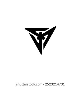 Modern business logo concept, vector illustration