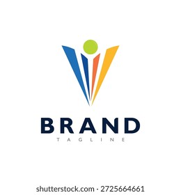 Modern Business Logo Design Vector Icon For Global Corporate Branding Identity