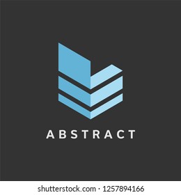 Modern business logo icon. Corporate design template