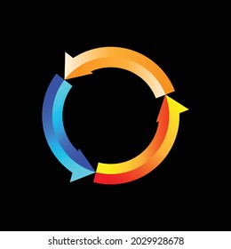 Modern business logo vector illustration for companies, shops, etc.