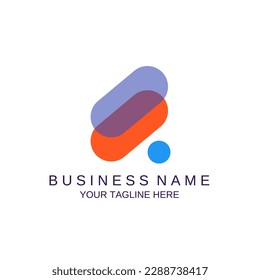Logotipos de negocios modernos. Diseño del logotipo inicial, logotipo de empresa de lujo y logotipo de empresa. Logotipo del vector