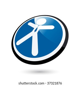 modern business man sign
