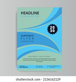 Modern business marketing brochure flyer design templates