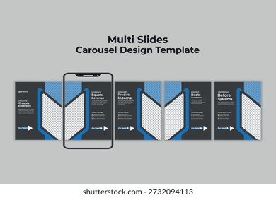 Modern Business Multi Slide Carousel Design