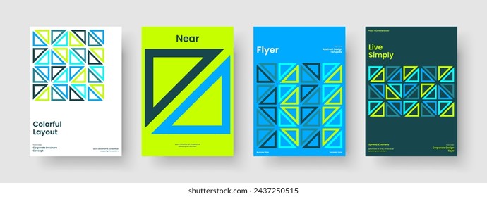 Modern Business Presentation Design. Abstract Book Cover Layout. Geometric Banner Template. Report. Flyer. Brochure. Background. Poster. Advertising. Pamphlet. Notebook. Brand Identity. Portfolio
