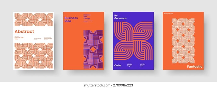 Design moderno de apresentação de negócios. Modelo de publicação criativa. Layout de cartaz isolado. Relatório. Panfleto. Faixa. Histórico. Capa de Livro. Catálogo. Carteira. Diário. Publicidade. Conhecimento Manual