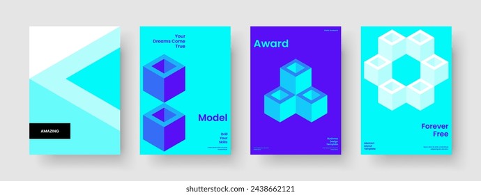 Modern Business Presentation Design. Geometric Background Template. Isolated Book Cover Layout. Brochure. Banner. Poster. Report. Flyer. Catalog. Magazine. Pamphlet. Portfolio. Newsletter. Leaflet