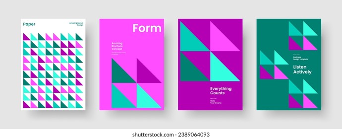 Modern Business Presentation Design. Isolated Banner Layout. Geometric Poster Template. Background. Brochure. Flyer. Book Cover. Report. Leaflet. Notebook. Advertising. Pamphlet. Journal