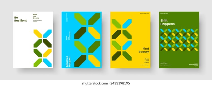 Modern Business Presentation Design. Isolated Background Layout. Geometric Report Template. Poster. Flyer. Banner. Book Cover. Brochure. Pamphlet. Catalog. Notebook. Handbill. Leaflet. Journal