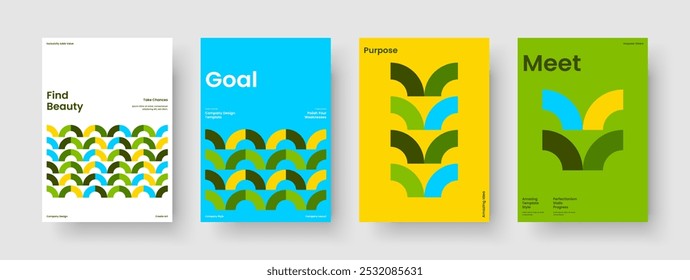 Modern Business Presentation Design. Isolated Book Cover Layout. Geometric Report Template. Poster. Banner. Flyer. Background. Brochure. Journal. Notebook. Brand Identity. Catalog. Leaflet