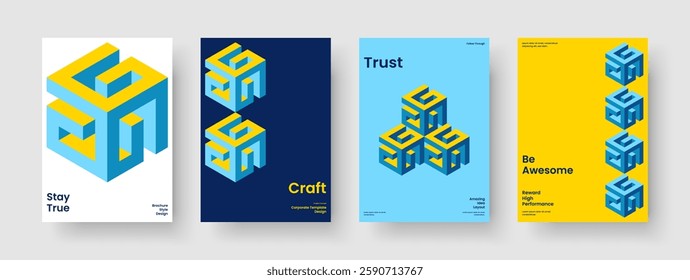Modern Business Presentation Design. Isolated Banner Layout. Abstract Poster Template. Brochure. Report. Book Cover. Flyer. Background. Newsletter. Catalog. Notebook. Journal. Pamphlet