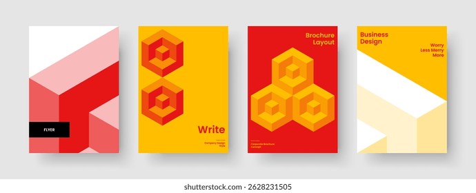 Design moderno de apresentação de negócios. Layout de Panfleto Isolado. Modelo de Banner Geométrico. Cartaz. Capa de Livro. Histórico. Relatório. Brochura. Panfleto. Notebook. Boletim informativo. Conhecimento manual. Identidade da marca