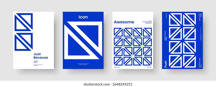 Design moderno de apresentação de negócios. Layout de Relatório Isolado. Modelo de Folheto Geométrico. Cartaz. Histórico. Panfleto. Faixa. Capa de Livro. Notebook. Identidade da marca. Folheto informativo. Diário. Panfleto
