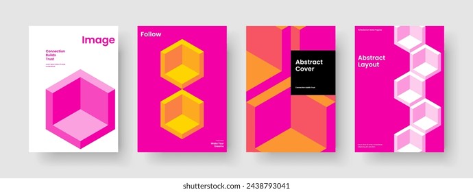 Modern Business Presentation Layout. Abstract Background Design. Isolated Brochure Template. Flyer. Poster. Report. Book Cover. Banner. Portfolio. Advertising. Journal. Catalog. Pamphlet. Notebook